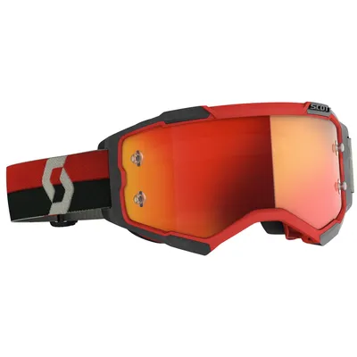 Produktbild von Scott Goggle Fury rot / schwarz / orange chrome works