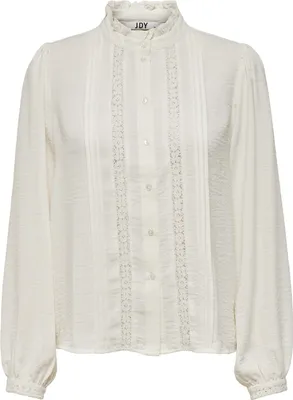 Produktbild von Bluse Spitze Rüschen Langarm voluminöser Armschnitt | 38