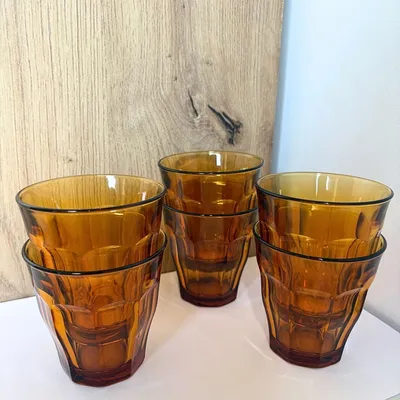 Image de Lot de 6 verres Picardie jaune - Duralex