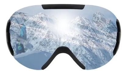 Produktbild von Skibrillen für Snowboarder und Skifahrer, UV-Schutz, Breitwinklige, Justierbare Band, für Winter-Sportarten