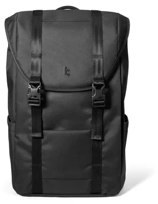 Produktbild von tomtoc Laptop Rucksack Damen Herren, 22L Vintage Tagesrucksack – Schwarz