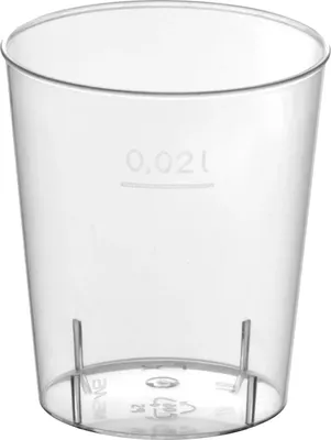 Image de Becher Stamperl GLASKLAR 2 cl 40 Stk.