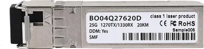 Immagine prodotto di BlueOptics SFP28-25G-BX-U-20KM kompatibler BlueOptics SFP28 BO04Q27620D