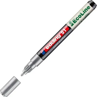 Produktbild von Edding Lackmarker wasserbasis 51 1-2 mm silber