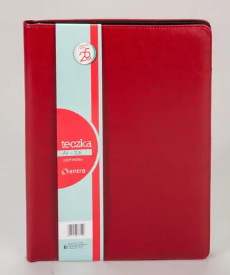 Imagen del producto de Carpeta A4, color rojo, modelo 708