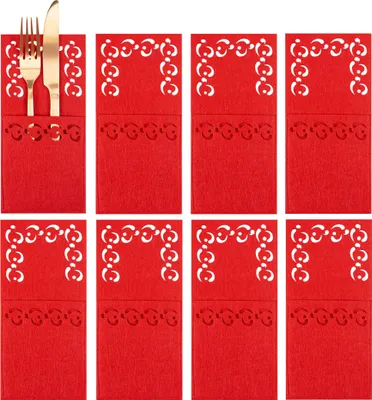 Produktbild von Tutumi Weihnachtsbesteckkasten 8 Stück KF357R 2 pcs
