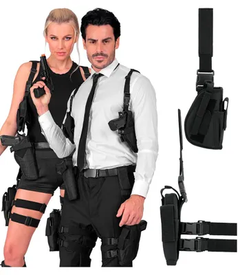 Produktbild von FBI Oberschenkelholster als Polizei Kostümzubehör