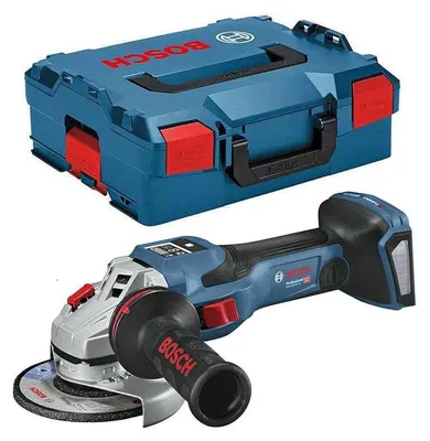 Image de Meuleuse angulaire sans-fil BITURBO BOSCH 06019H6100 - GWS 18V-15 SC Professional en L-Boxx (vendu sans batterie)