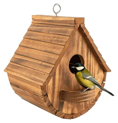 Productafbeelding van Vogelhuisje nestkast - Vogelhuis - Massief grenenhout - Meisenkast 40 mm - Natuur
