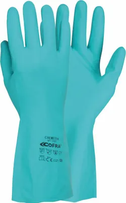 Obrázek produktu pro Pracovní rukavice Cofra CHEMITEK, Velikost rukavic: 8