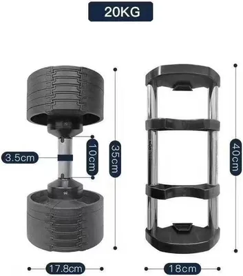 Produktbild von MASTER Spin jednoručné nastaviteľné činky 2 - 20 kg