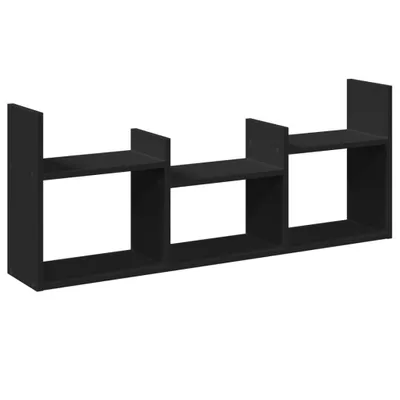 Obrázek produktu pro vidaXL Nástěnná skříňka 100x18x40 cm černá materiál na bázi dřeva