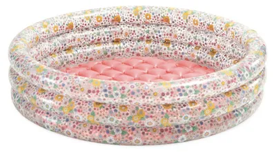 Obrázok produktu pre Detský nafukovací bazén s kvetinovým vzorom, 86 x 25 cm, v krabici, pre deti od 1 do 3 rokov