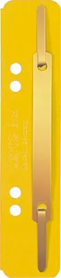 Produktbild von Leitz Einhängeheftstreifen 37010015 35x158mm Karton gelb 250 St./Pack.