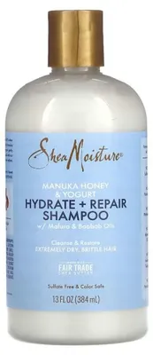 Productafbeelding van Shea Moisture Shampoo Manuka Honey & Yoghurt Hydrate & Repair (384 ml)