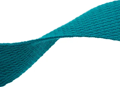 5m Polycotton Gurtband 32mm breit Tragband Taschenband Rucksackgurt 549 türkis