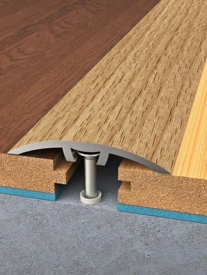 Productafbeelding van Overgangsprofiel (houtsoort beuken, rosékleur) - Profiel 900x30 mm