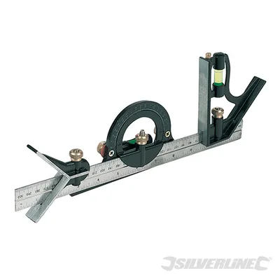 Zdjęcie produktu dla Silverline 991857 Zestaw kwadratów kombinowanych