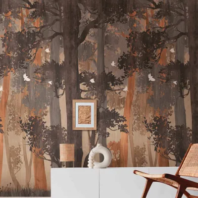 Produktbild von A.S. Creation Livingwalls Fototapete The Wall II 392371 Eine Rolle Ein Motiv 2.80 x 1.59 m Wald Braun