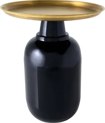 Image de Table d'appoint 50 cm, design doré, table moderne pour salon - ACHETER MAINTENANT