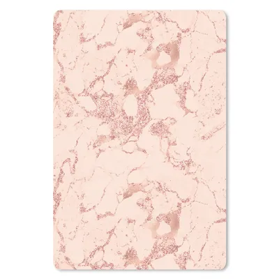 Produktbild von MuchoWow® Mauspad Mousepad Marmor - Roségold - Muster - Chic 40x60 cm - Mousepads - Maus Mat - Pad - Mausunterlage - Schreibtisch Accesoire