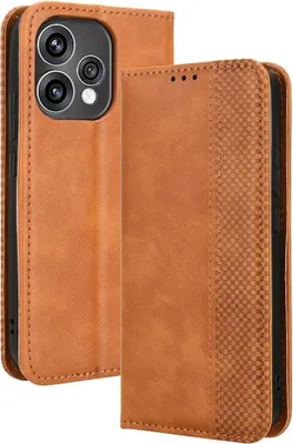 Produktbild von OPPO Reno15 Hülle - Coverup Vintage Style Klapphülle - Braun