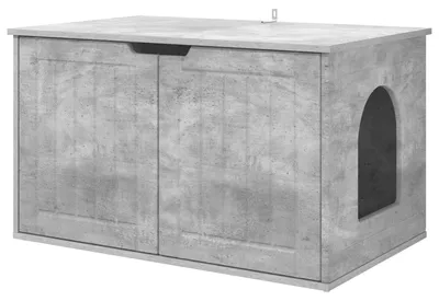 Immagine prodotto di vidaXL Casetta per gatti in cemento 85 x 55 x 50,5 cm in materiale composito