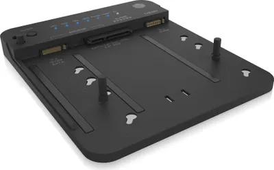 Obrázok produktu pre ICY BOX IB-2913MCL-C31, HDD, SSD, SATA, Serial ATA II, Serial ATA III, 2.5,3.5,M.2, USB 3.2 Gen 2 (3.1 Gen 2) Type-C, Čierna, Plast