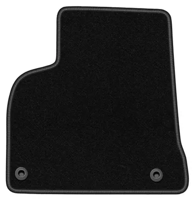 Produktbild von Fahrermatte Velours für Peugeot 5008 I 2009-2017 (7-Sitzer) – 1-tlg, Schwarz, passgenau – Wielganizator BASIC