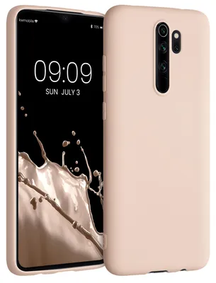 Produktbild von kwmobile Handyhülle für Xiaomi Redmi Note 8 Pro Hülle - TPU Case - Kabelloses Laden - Schutzhülle Cover in Coconut Swirl