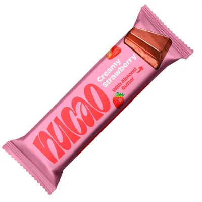 Zdjęcie produktu dla Schokoladenriegel - Creamy Strawberry 33g