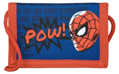 Produktbild von Spiderman Geldbörse – Kinder Brieftasche Portemonnaie für Fans der Spiderman