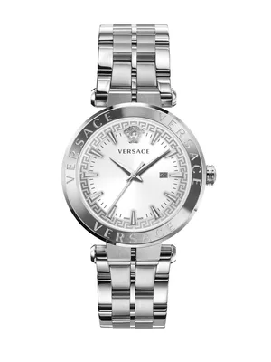 Obrázek produktu pro Versace VE2G00321 Aion Indiglo white silver z nerezové oceli s náramkem pánské NEW