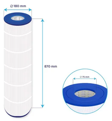 Produktbild von Darlly Whirlpool Filter CX1280RE / C-7494 / FC-1227