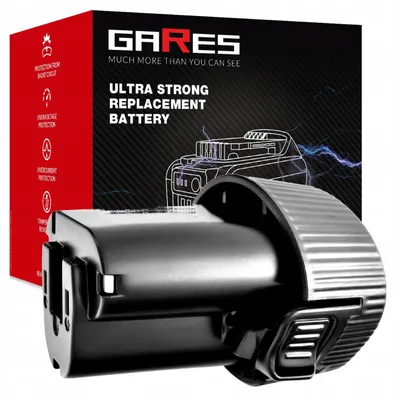 Produktbild von Gares Akkupack zum Zellentausch für Makita BL1013 BL1014 194550-6 194551-4 | 10,8 V 2 Ah Li-Ion | Ersatz-Zellenpack für Werkzeugakkus | Profi-Qualität Gares®