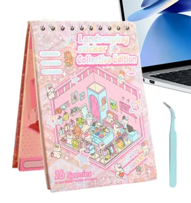 Imagen del producto de Creatief 3D Stickerboek voor Kinderen