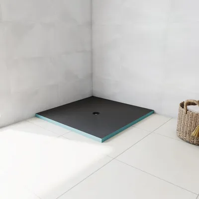 Produktbild von Duschspa 90x90x4cm Duschwanne Wasserdichte XPS Duschbodenplatte Duschplatte