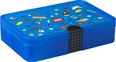 Produktbild von LEGO Sortierbox SORTING BOX ICONIC blau-transparent