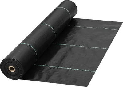 Obrázok produktu pre Záhradné rúno 36,6 m2 - Rúno proti burine - Sieť proti burine 1,2x30,5 m (1 rolka) - Fólia proti burine z PP - Vodopriepustná - Odolná proti roztrhnutiu - Odolná proti korózii.
