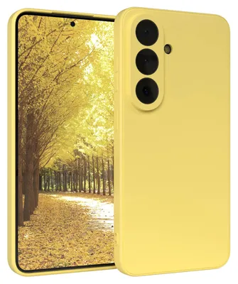 Produktbild von EAZY CASE - TPU Hülle für Samsung Galaxy S26, TPU Case stoßfeste Handyhülle, weiches Cover mit Kameraschutz, Silikonhülle in Gelb