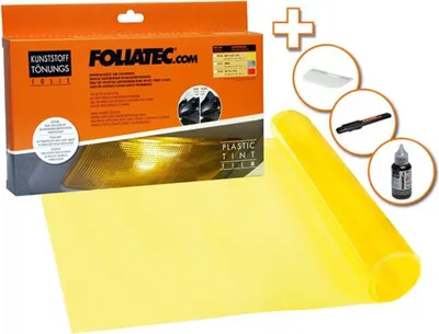 Immagine prodotto di Film tintometrico in plastica giallo 30x100cm