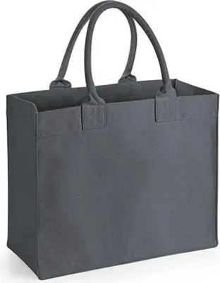 Image de Westford Mill W608 | Resort Canvas Bag 41x34x18 cm - Couleur : Graphite Grey - Taille : 41 x 34 x 18 cm