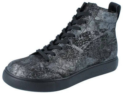 Produktbild von FINN COMFORT FINNCO Pisco Damen Schnürschuhe knöchelhoch grau Nubukleder - Größe: UK 6