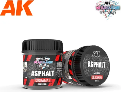 Image de AK Interactive - Terrain : Asphalte 100 ml