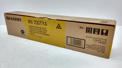 Obrázek produktu pro Sharp MX-70GT, 32000 str., Žlutá, 1 kusů