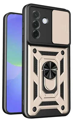 Obrázok produktu pre Techsuit - CamShield Series puzdro s posuvným krytom fotoaparátu pre Samsung Galaxy A37 5G - zlaté