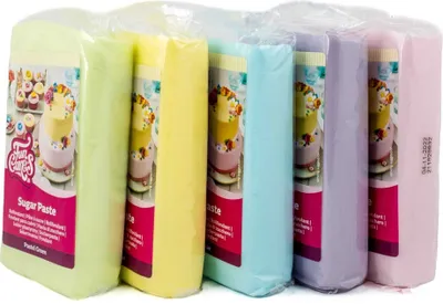 Produktbild von AOS Set | Funcakes Rollfondant Multipack Pastel 5x250g