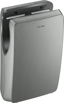 Image de Sèche-mains à flux d'air Delabie SPEEDJET2 anthracite avec collecteur