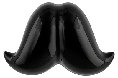 Immagine prodotto di Baffi Neri - Appendino in Vetroceramica Artigianale per Radiatore, Scaldasalviette e Muro – Gancio Portasciugamani e Appendiabiti Design