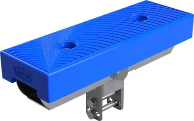 Obrázok produktu pre Dlhá podpora podporaPolyuretánpodpora lodí príves na čln polyuretán SUPROD PAD300-TPU, 300x100 mm, modrá